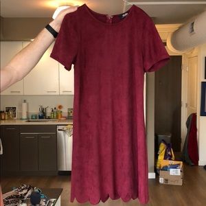 Never worn microsuade Lulu’s Shift Dress